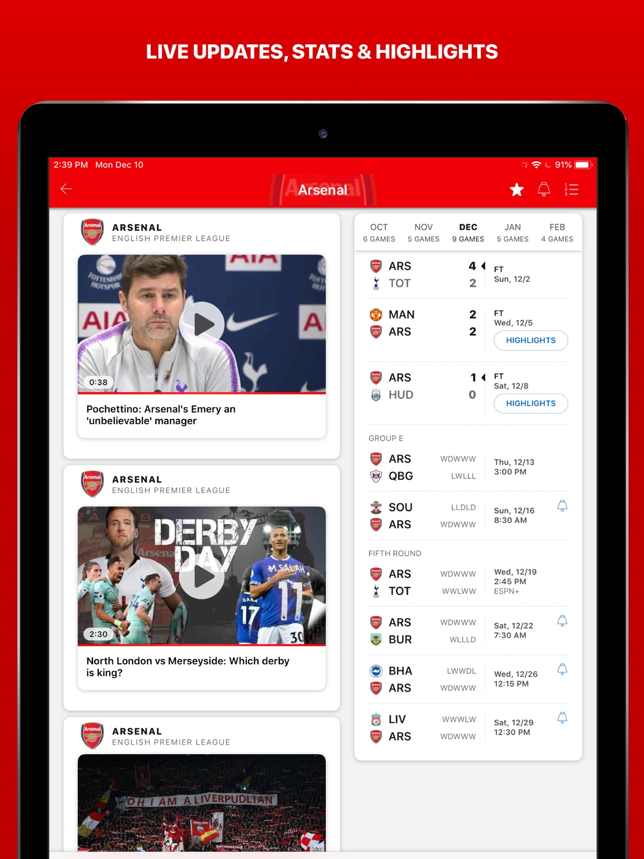 Screenshot 11 of ESPN: Live Sports & Scores