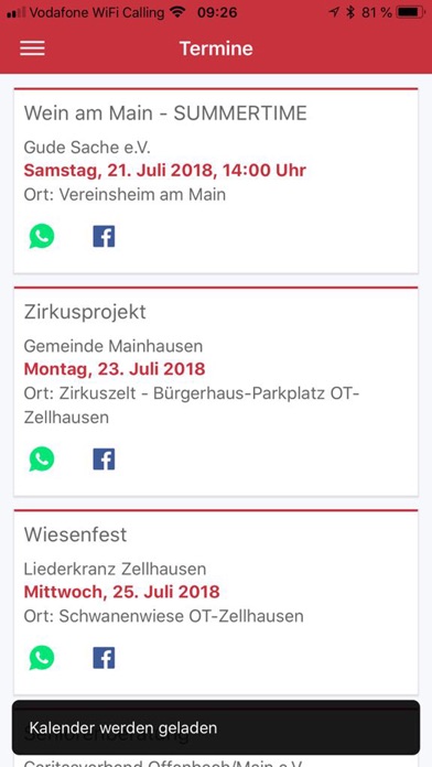 Mainhausen App app screenshot