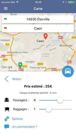 Taxi Caen screenshot 3