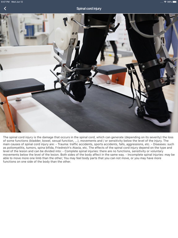 NeuroRHB iPad screenshot 3 - Medical app