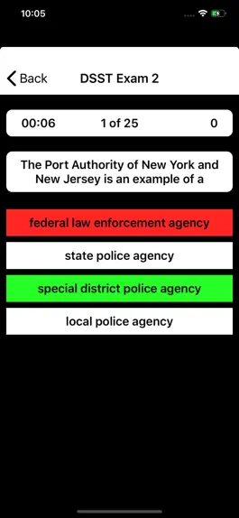 Game screenshot DSST Law Enforcement Prep hack