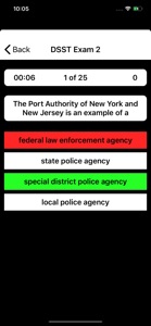 DSST Law Enforcement Prep screenshot #3 for iPhone
