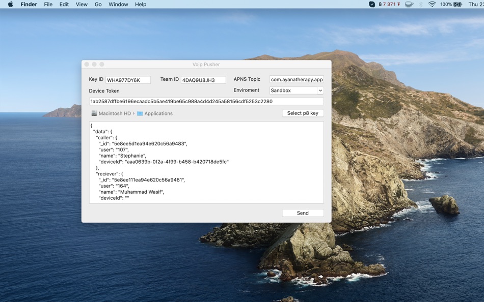 #2. Voip Pusher (macOS) 由: Taras Markevych