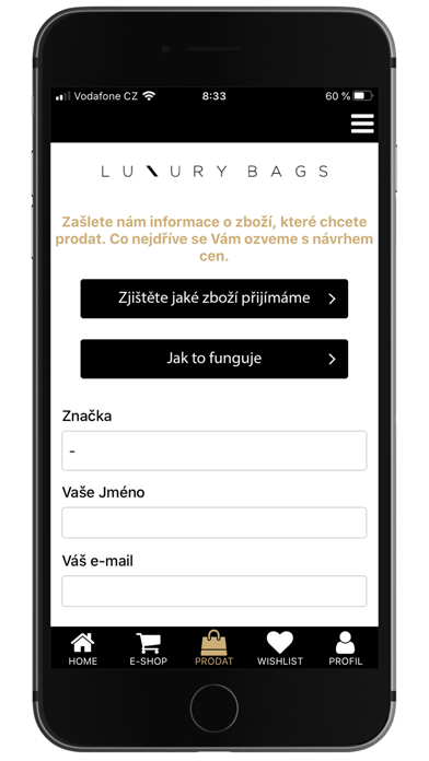 LUXURY BAGS Screenshot