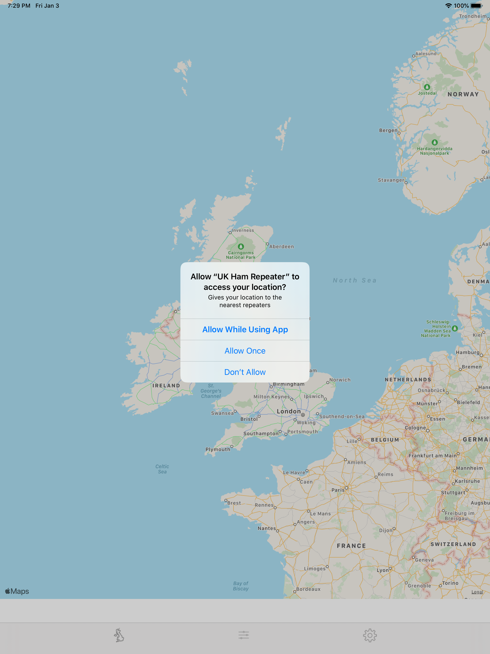 UK Ham Repeaters