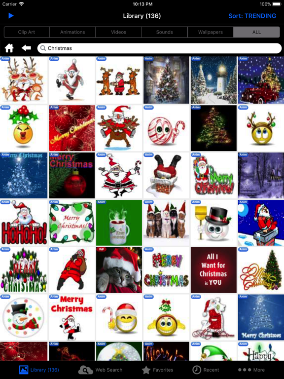 Screenshot #5 pour Holiday Greetings - Animations