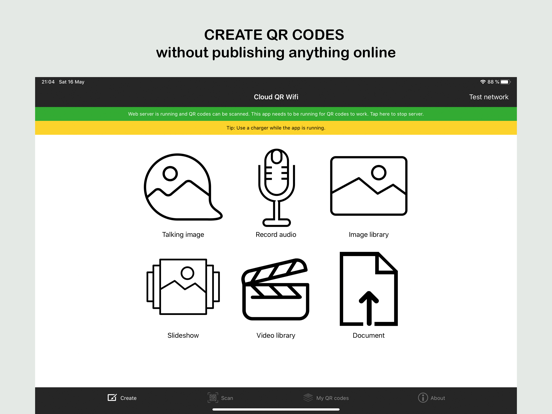 Screenshot #4 pour Cloud QR Wifi