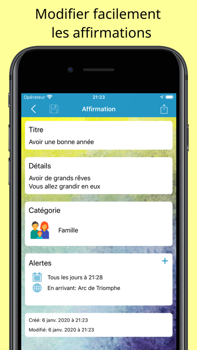 Screenshot #3 pour Affirmation Alert