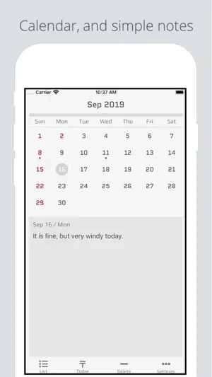 CalendarM screenshot 1