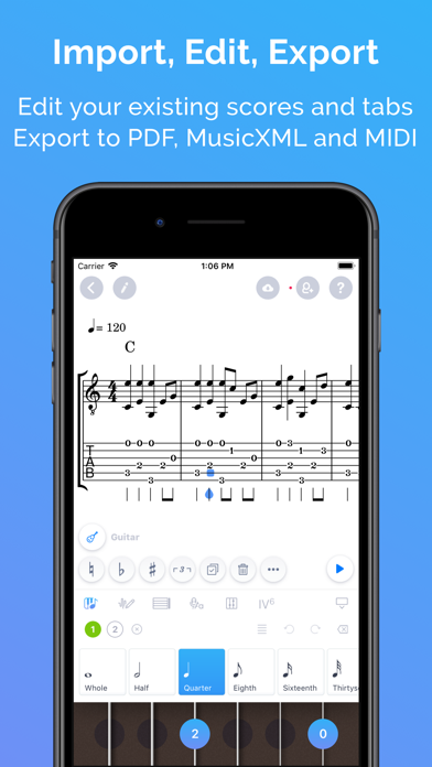 How to cancel & delete Flat: Music Score & Tab Editor from iphone & ipad 2