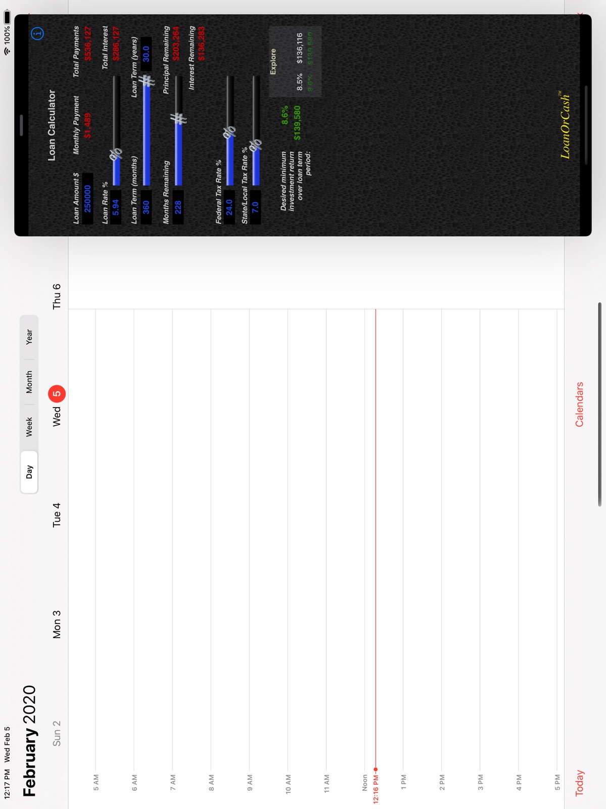 LoanOrCash ipad screenshot 3