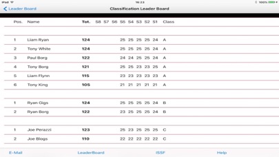 Screenshot #3 pour Clay Shooting Club Score Card