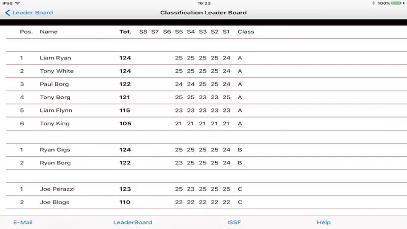 Clay Shooting Club Score Card screenshot 3 of 5