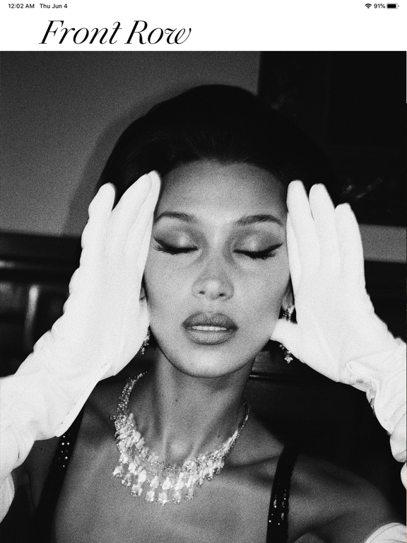ELLE Magazine US iPad screenshot