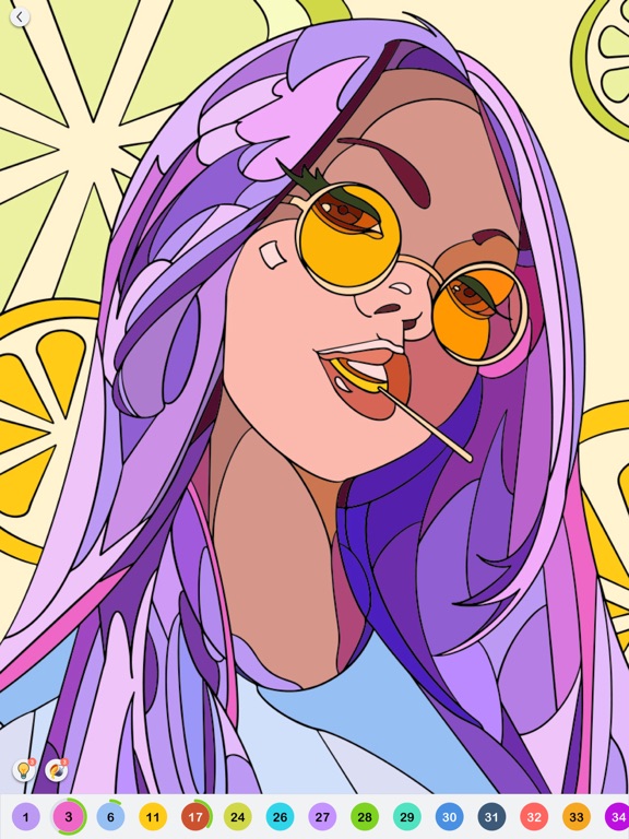 Color Fever - Color by Number iPad screenshot 7 - Games app