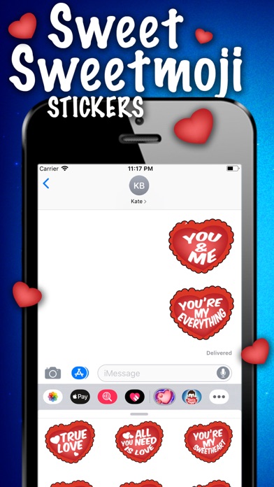Screenshot #2 pour Sweet Sweetmoji Stickers