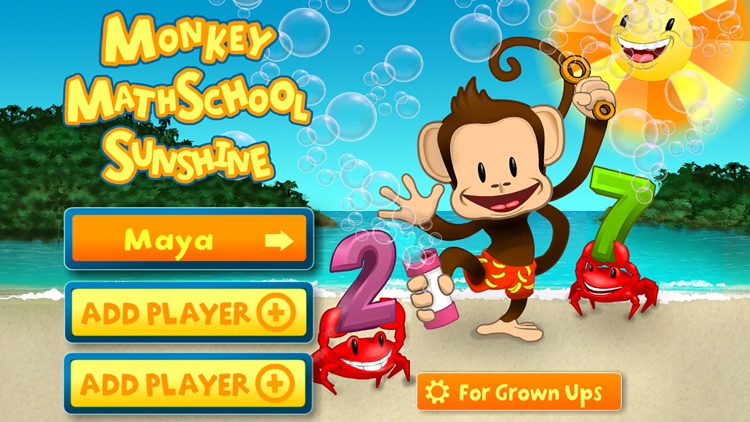 Monkey Math School Sunshine screenshot-3