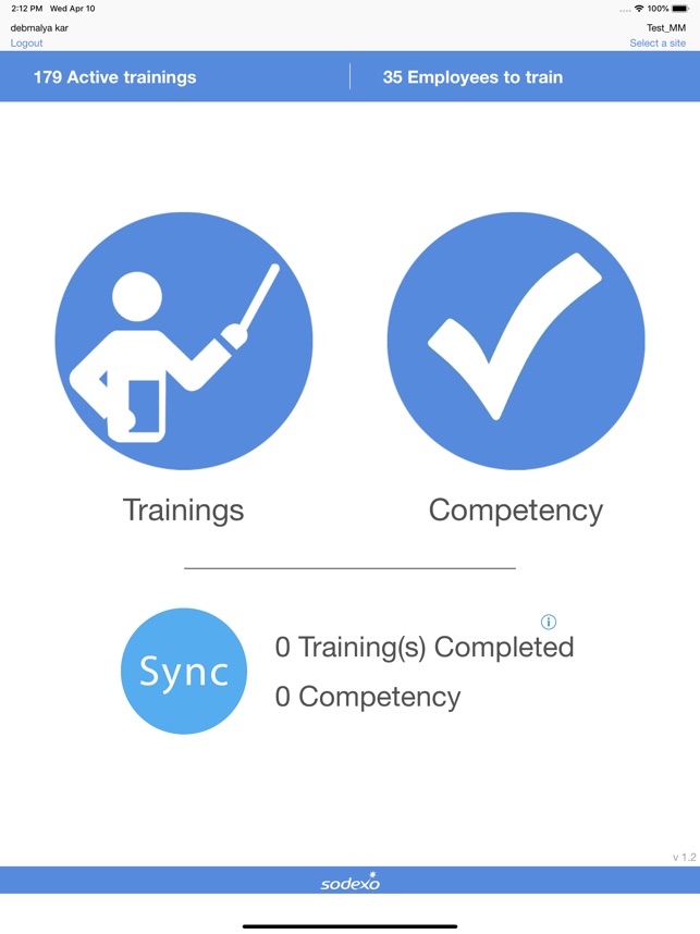 Tay Training na App Store