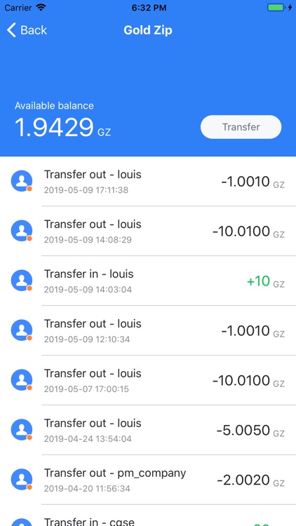 Goldzip Wallet screenshot-3