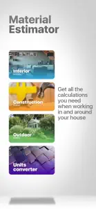 Project Construction Estimator screenshot #1 for iPhone