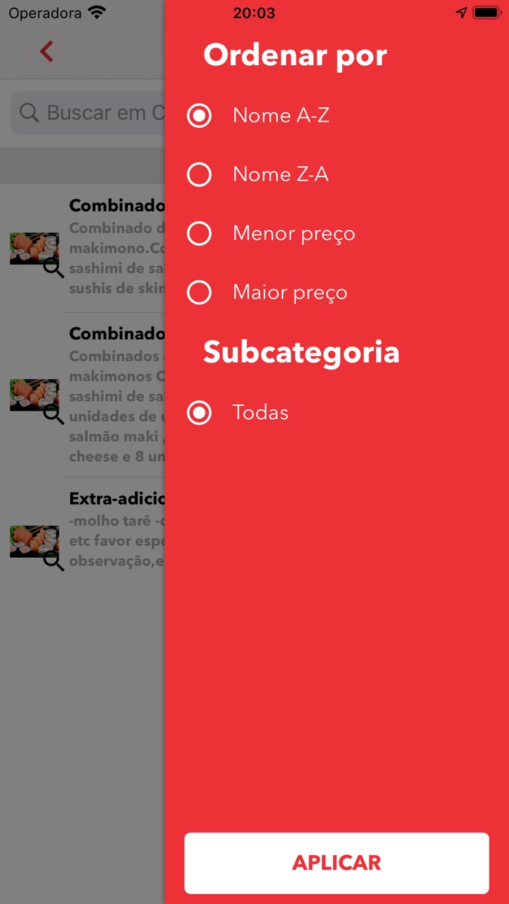 iPhone screenshot