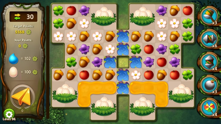 Match 3 Games - Forest Puzzles