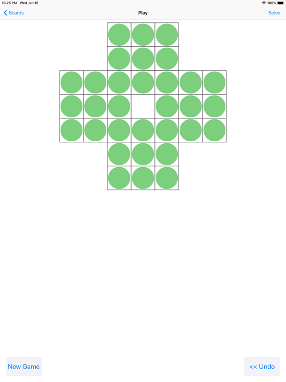 Screenshot #4 pour Ultimate Peg Solitaire