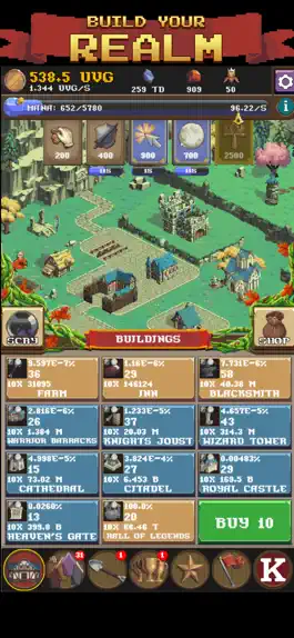 Game screenshot Realm Grinder apk
