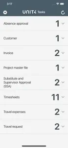 Unit4 Tasks screenshot #1 for iPhone