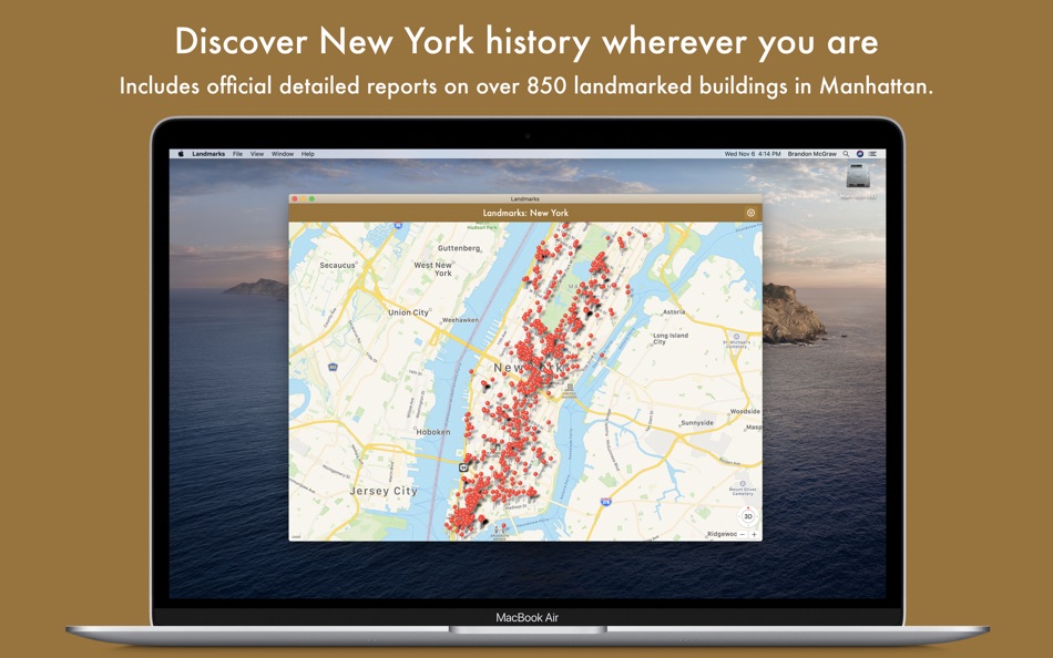 #1. Landmarks New York (macOS) 由: Bicycle Labs LLC