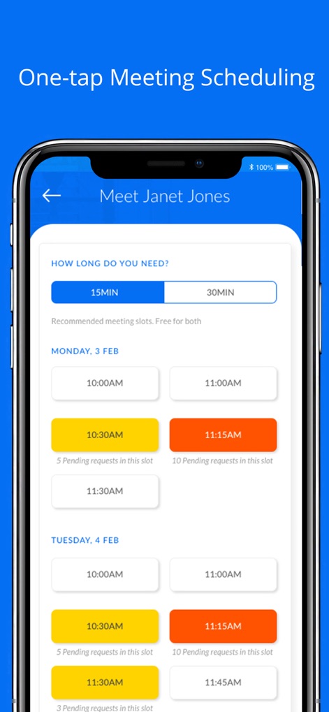 SnapCard - OTM BLTM Event App - snapcard-event-meeting-scheduler