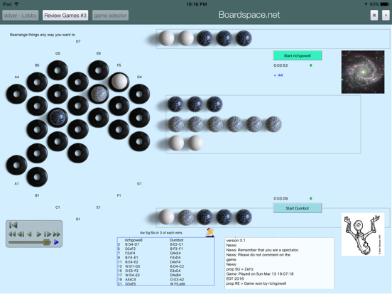 Screenshot #6 pour Boardspace.net