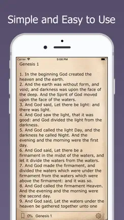 Holy Bible for Daily Reading iPhone image 1
