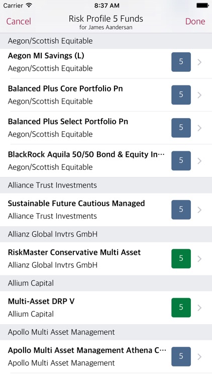 Dynamic Planner: Risk Profiler screenshot-3