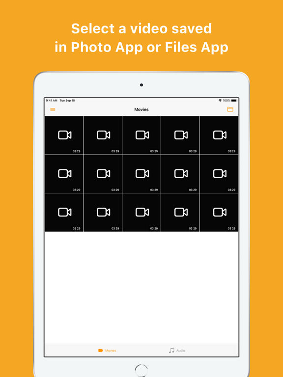 Screenshot #4 pour Export Audio
