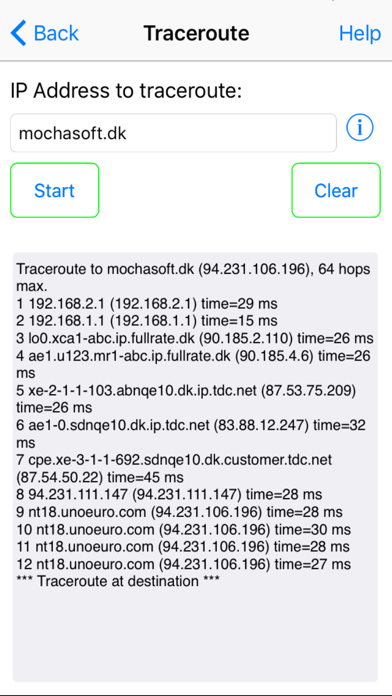 Network Ping Lite Screenshot