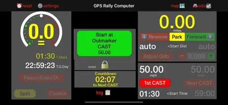 GPS Rally Computer