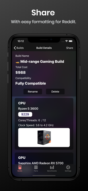 BuildCores: PC Parts & Builds(圖5)-速報App
