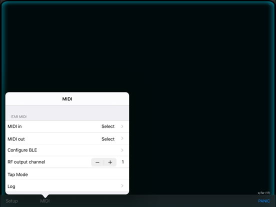 xyTar iPad screenshot 2 - Music app