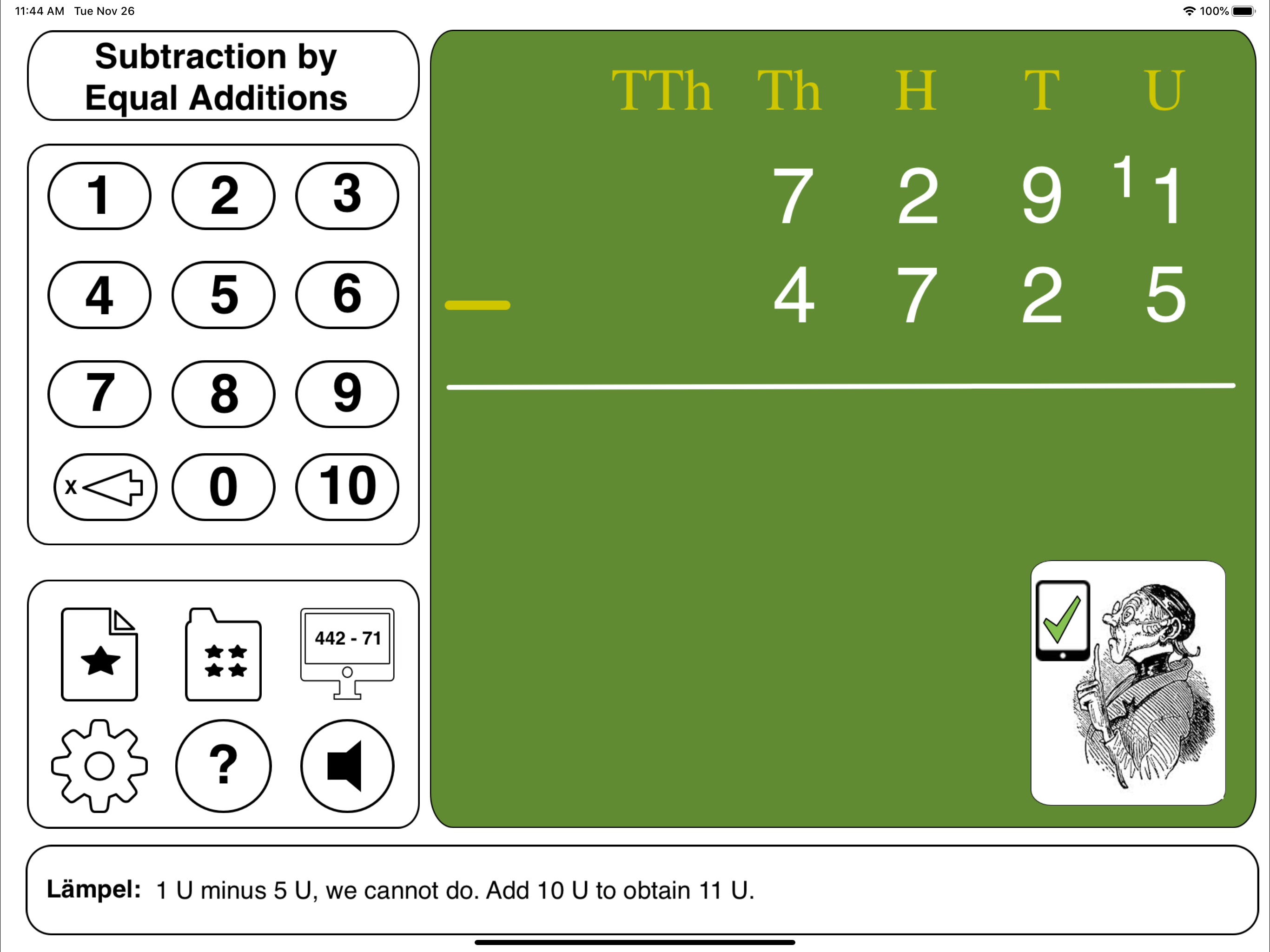 Lehrer Lämpel: Subtraction screenshot 11