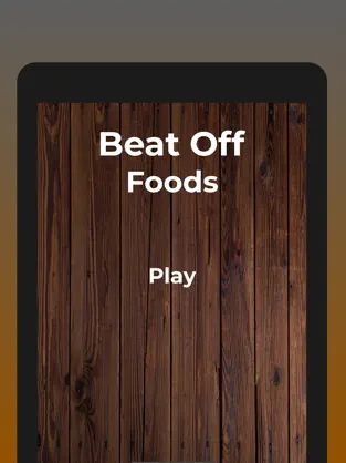 Beat Off Foods, game for IOS