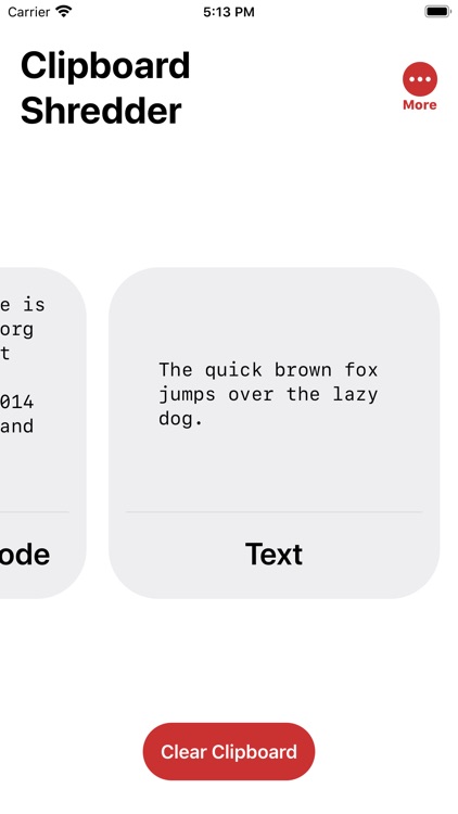 Clipboard Shredder screenshot-3