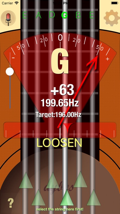 Dybos Guitar Tuner screenshot-3