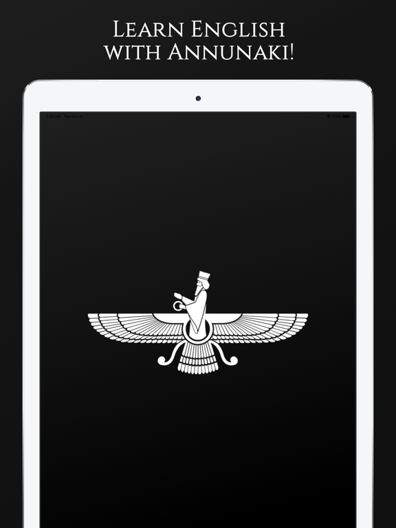Annunaki - English flashcards iPad screenshot 8 - Education app