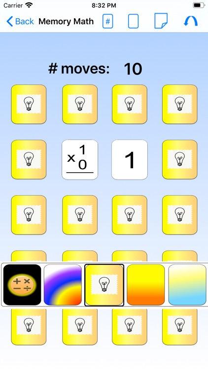 Memory Math: +, -, x, / screenshot-3