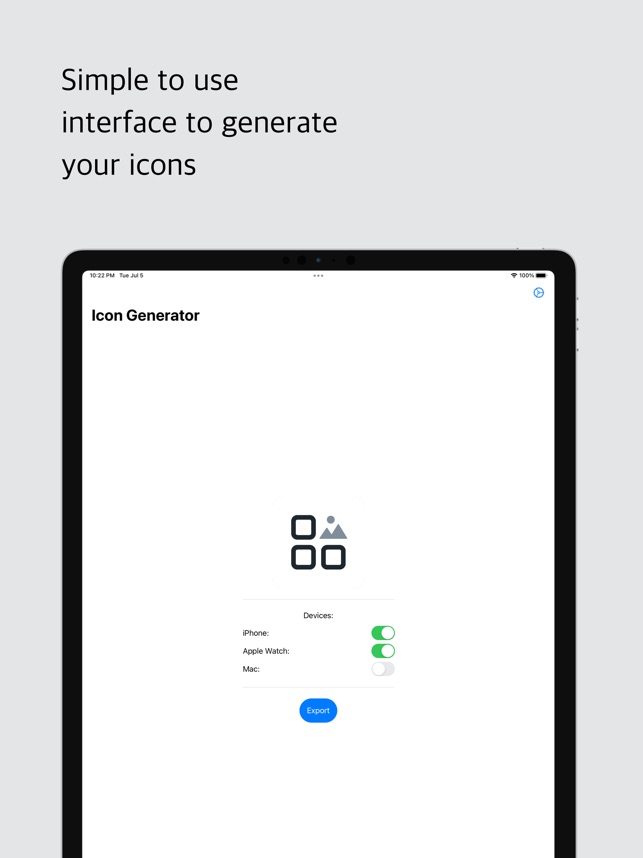 Icon Generator im App Store