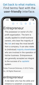 Business Dictionary by Farlex screenshot #5 for iPhone