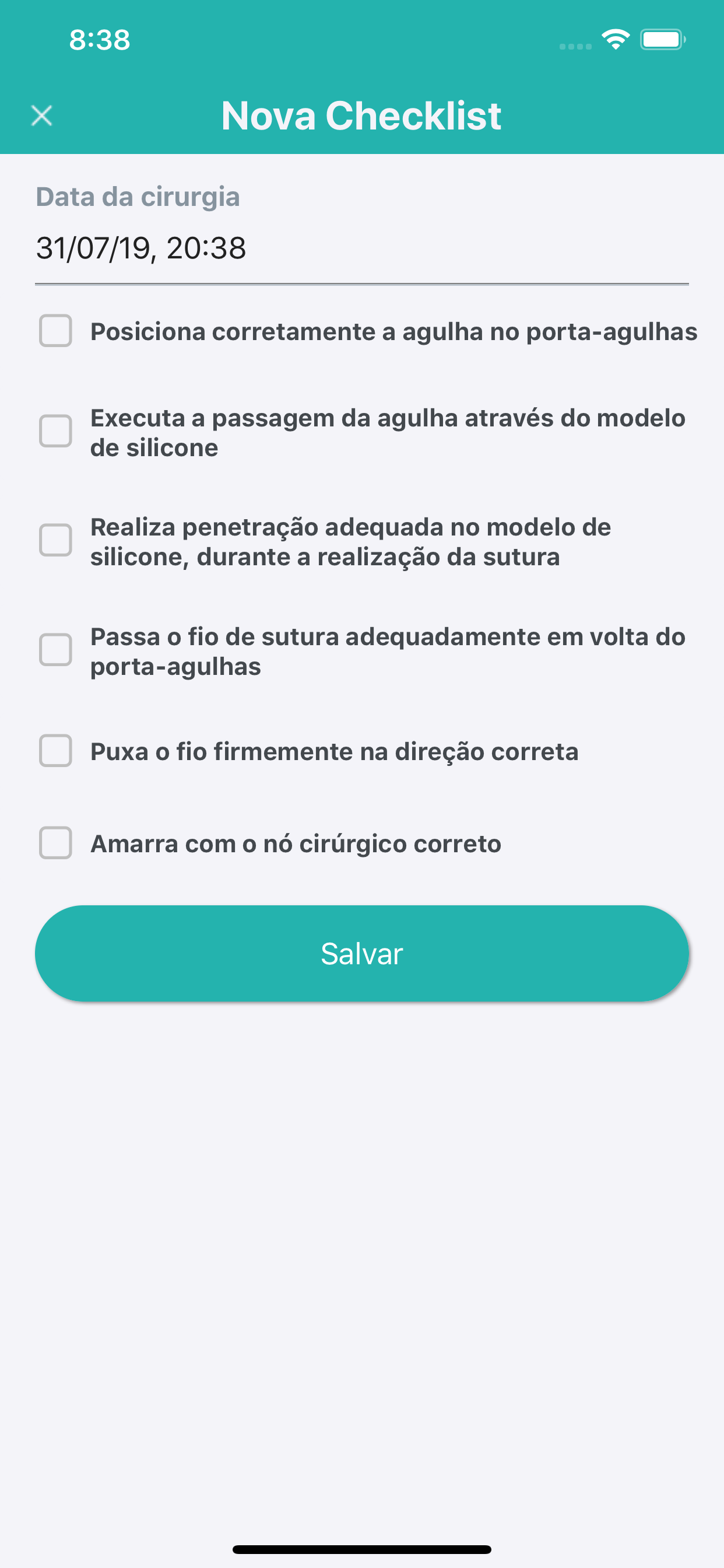 Avaliação Cirúrgica screenshot 7