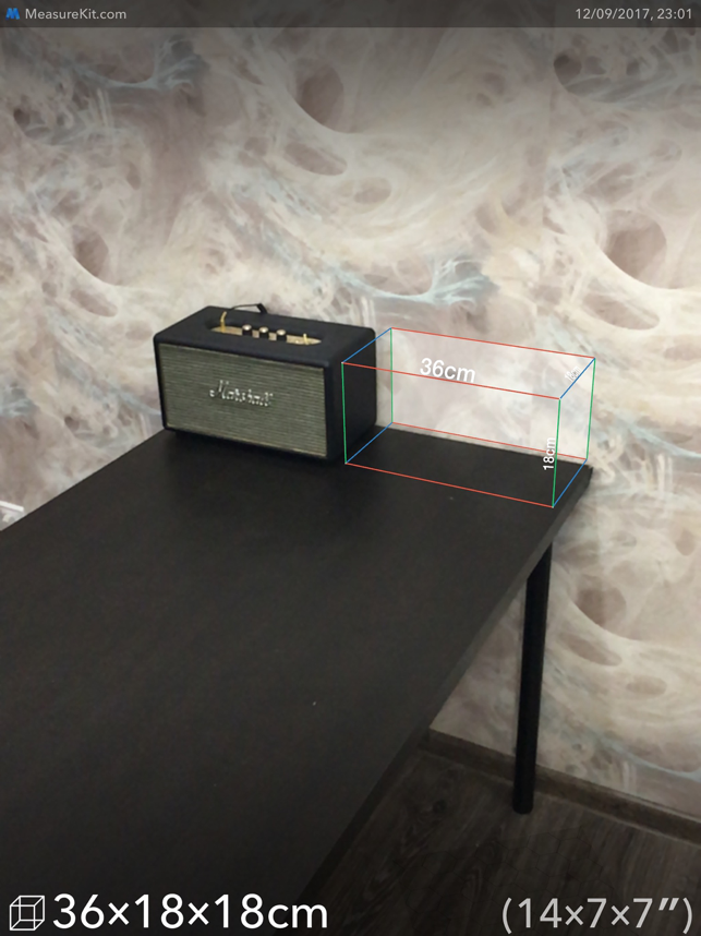 ‎MeasureKit - AR Ruler Tape Screenshot