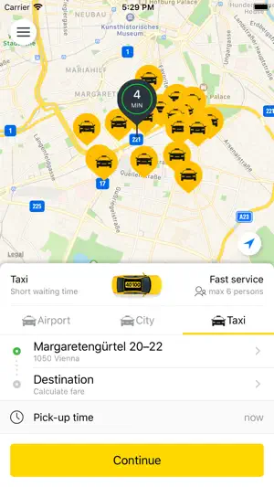 TTC Flughafentaxi screenshot 4